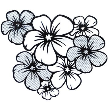 Daisy Wall Decor 68X56X1 cm