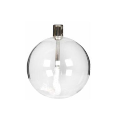 4Pc Ball Oil Lamp Med 9 cm