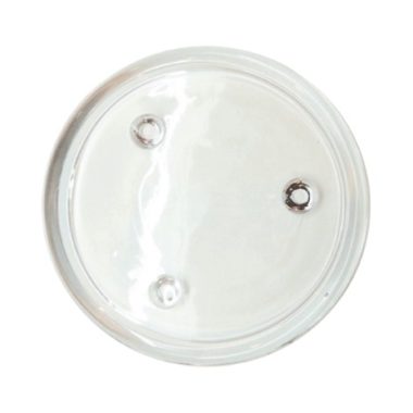 6Pc Glass Coaster 9 cm