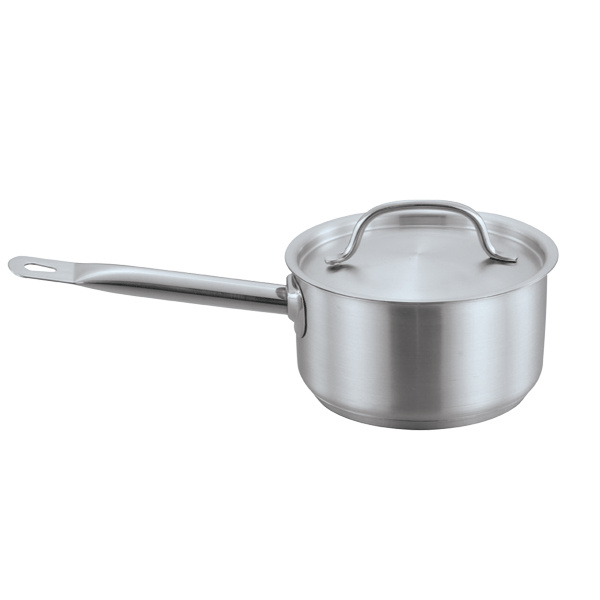 Stainless Steel Saucepan With Lid 9.5X 16 cm (1.9L)