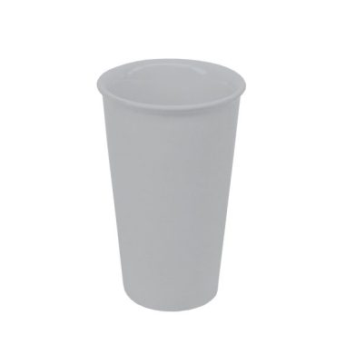 Single Wall Travel Mug White 350 ml No Lid