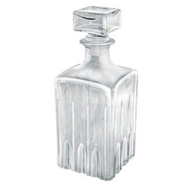 SQUARE DECANTER & LID