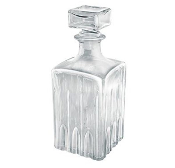 SQUARE DECANTER & LID