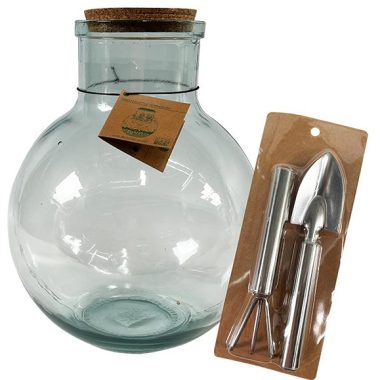 TERRARIUM BOTTLE 46CM W/TOOLS