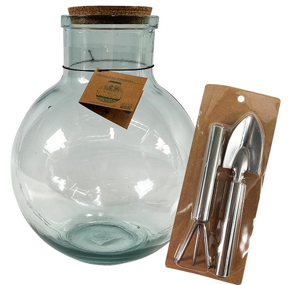 TERRARIUM BOTTLE 46CM W/TOOLS