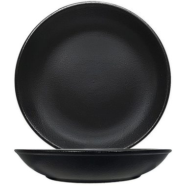 Nova Urban Texture Black Coupe Bowl 30 cm