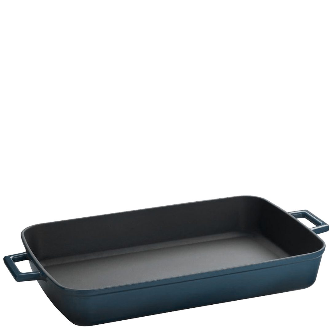 Lava Rectangular Dish 26X40 cm Mojolica Grey