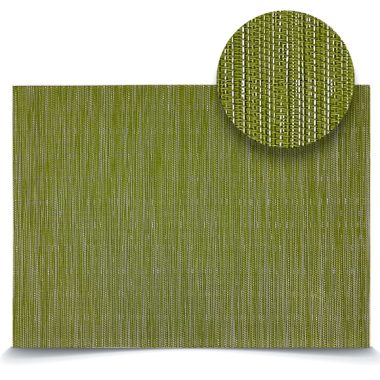 FINE WEAVE LEAF GREEN PLACEMAT 30x41cm