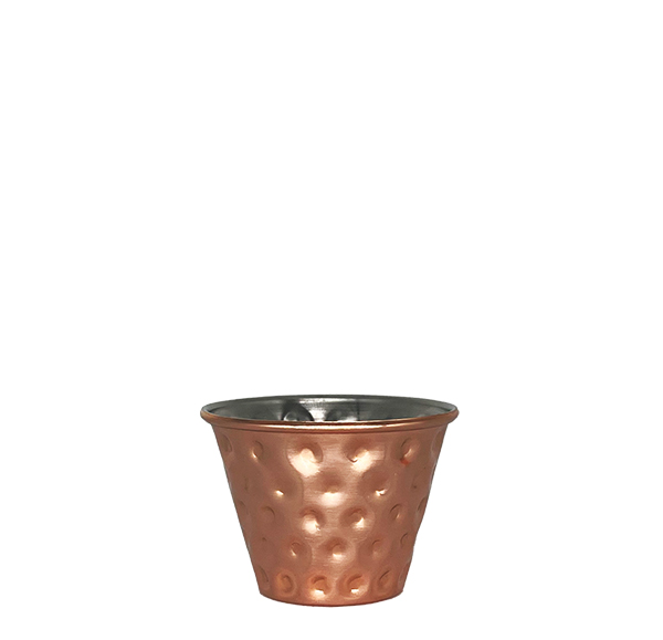 Hammered Copper Sauce Cup 75 ml