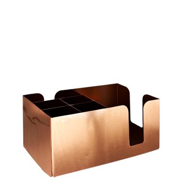 Copper Bar Organiser 25.5X14.4 cm