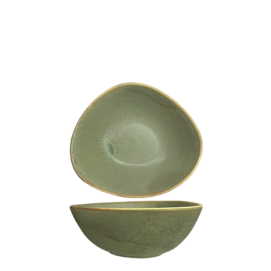 Nova Earth Sage Oblong Bowl 15.5cm