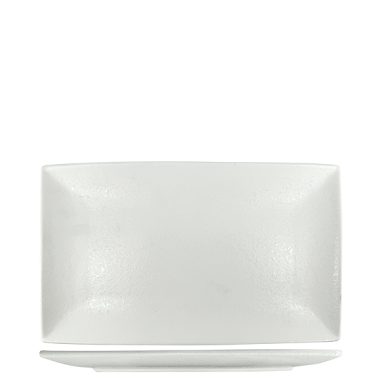 Nova Rain White Rectangular Plate 27x16.5cm