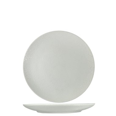 Nova Rain White Coupe Plate 17cm
