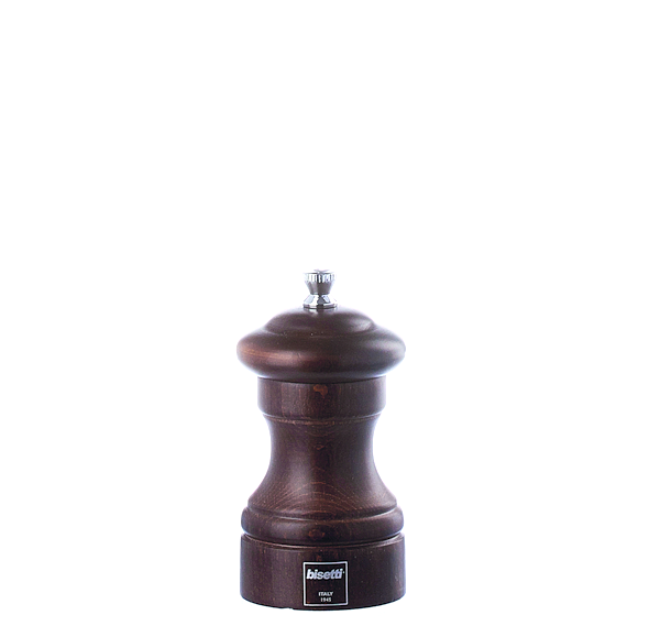 Bisetti Pepper Mill Walnut 10 cm