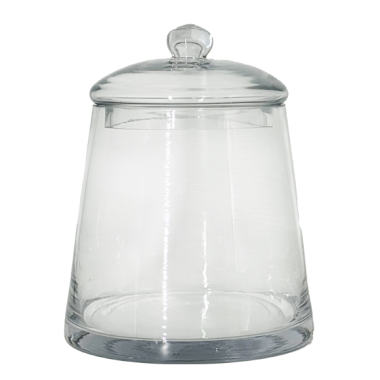 Tappered Jar With Lid 21x17.5cm