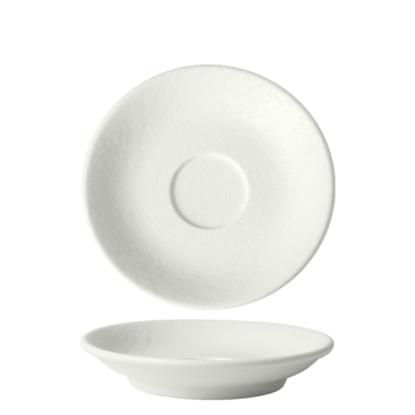 Nova Rain White Espresso Saucer 12cm