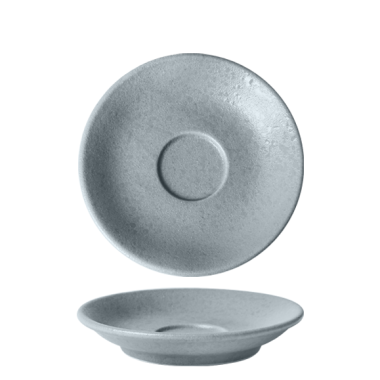 Nova Rain Grey Espresso Saucer 12cm