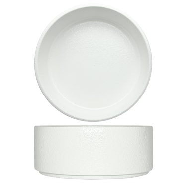 Nova Rain White Apex Deep Bowl 19x7cm
