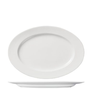 Ariane Prime White Oval Plate 32Cm